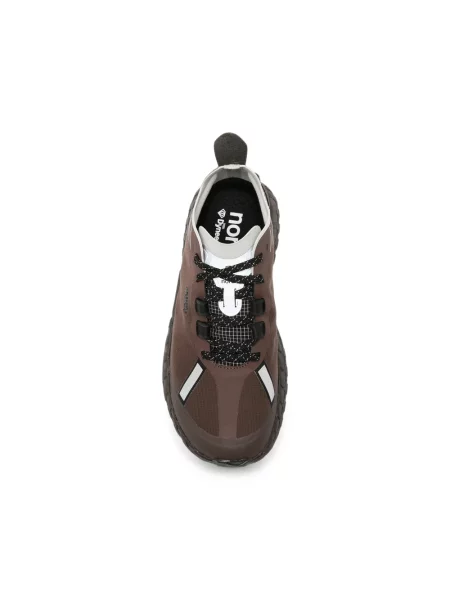 Sneakersy Norda brązowe
