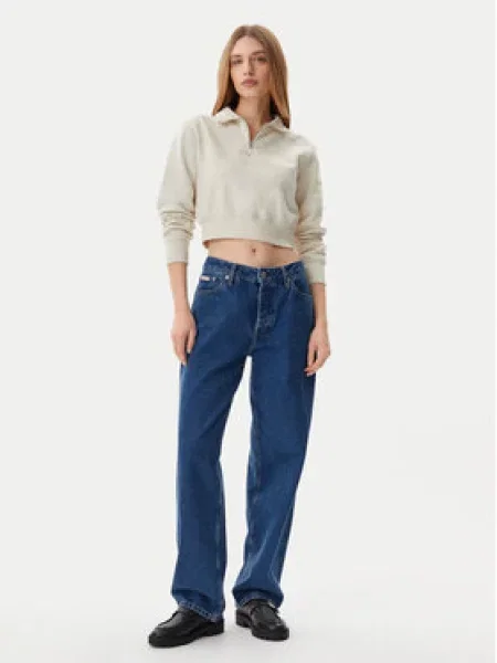 Tommy Jeans Mikina béžová