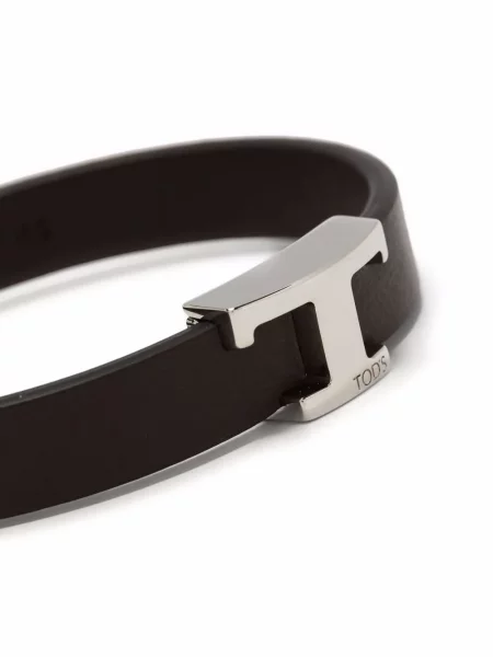 Kožený náramek Tod's hnědý
