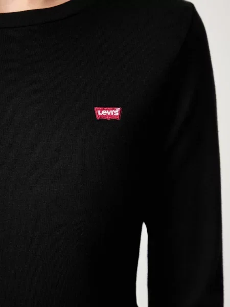 Levi's блуза с дълги ръкави дамска от ESSENTIAL LS 2 броя бяло