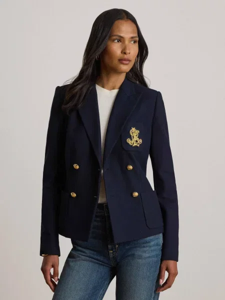 Lauren Ralph Lauren sacou cu două rânduri de din cu