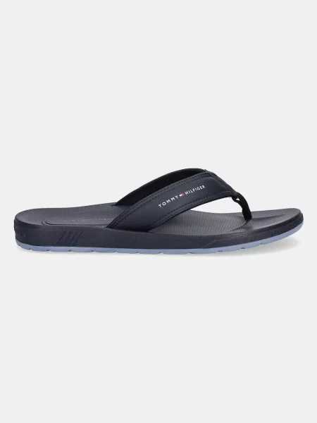 Japonke Tommy Hilfiger MOLDED COMFORT TH BEACH SANDAL mornarsko modra