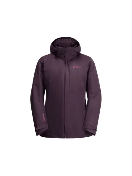 Geacă Jack Wolfskin violet