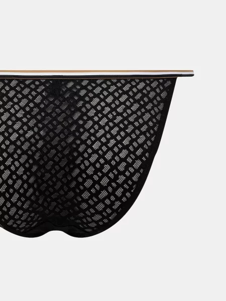 Kalhotky BOSS BRIEF_B LACE černé