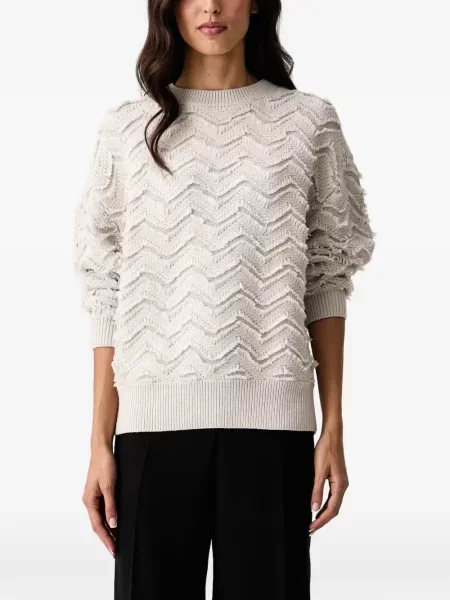 Pulover Armani Exchange cu franjuri