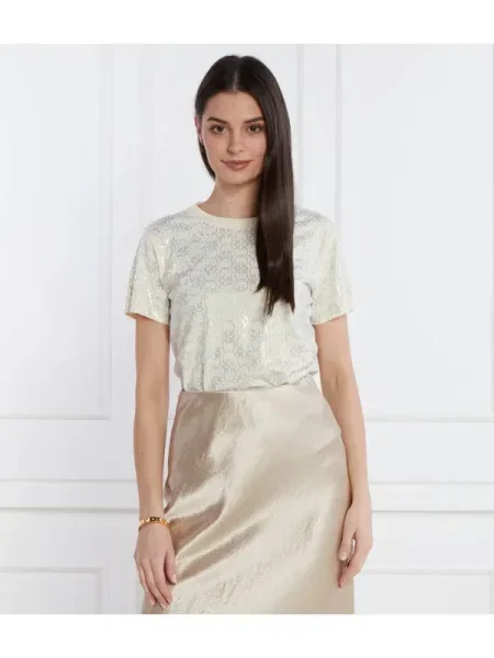 Pinko Tricou QUENTIN bej