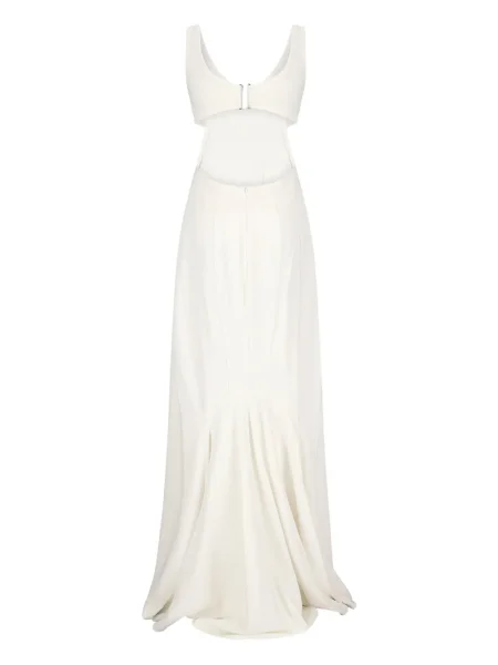 Rochie maxi Max Mara de costum alb