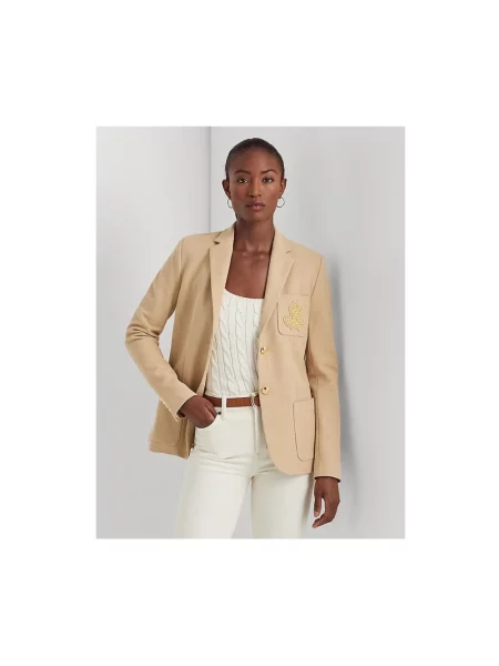 Marynarka Lauren Ralph Lauren beżowa