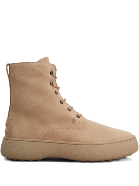 Botine Tod's cu șireturi din dantelă