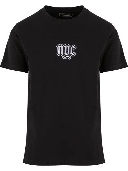 Mister Tee Tričko černá bílá