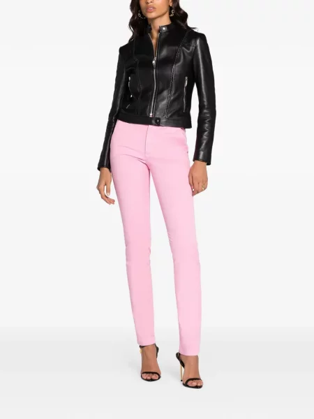 Pantaloni Roberto Cavalli roz