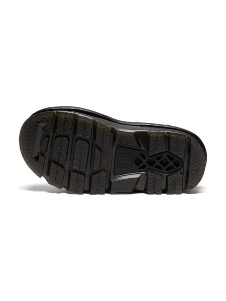 Замшевые босоножки Dr. Martens на платформе