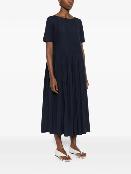 Plisirana odgovarati midi haljina Apuntob plava