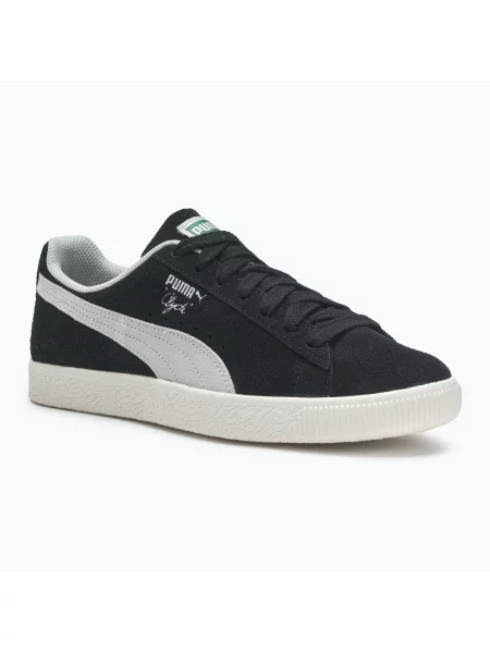 Замшевые кроссовки Puma Clyde черные