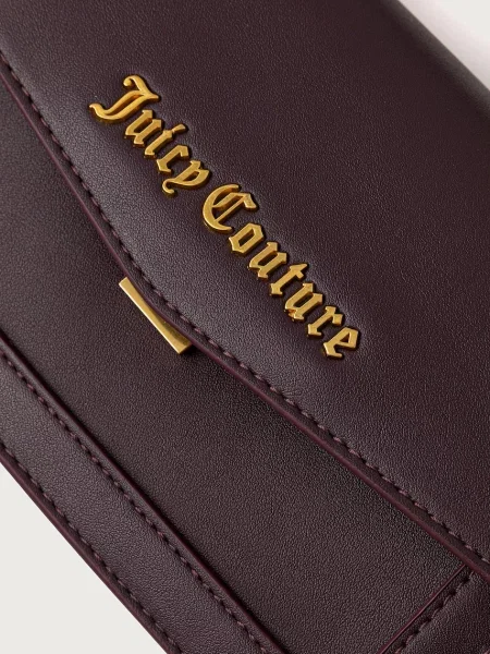 Кожаная сумка через плечо Juicy Couture
