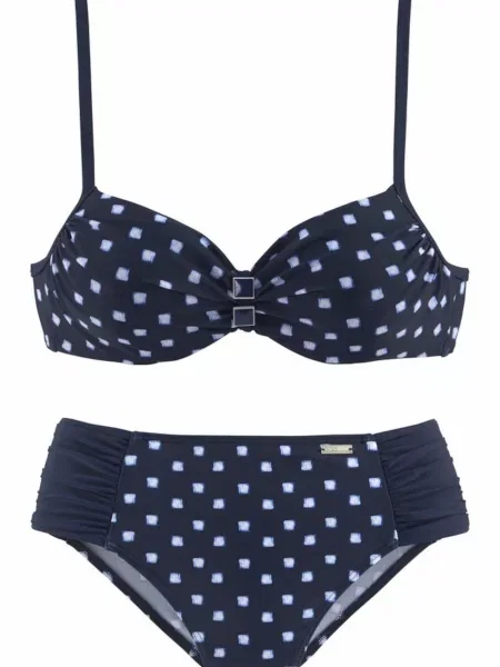 LASCANA Bikini mornarska / svetlo modra