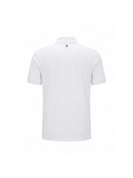 Koszulka polo Boss biała
