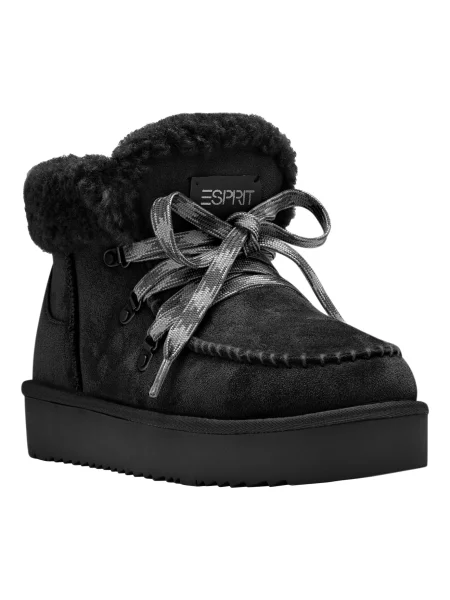 Esprit Shoes Snehule Pitera' čierna