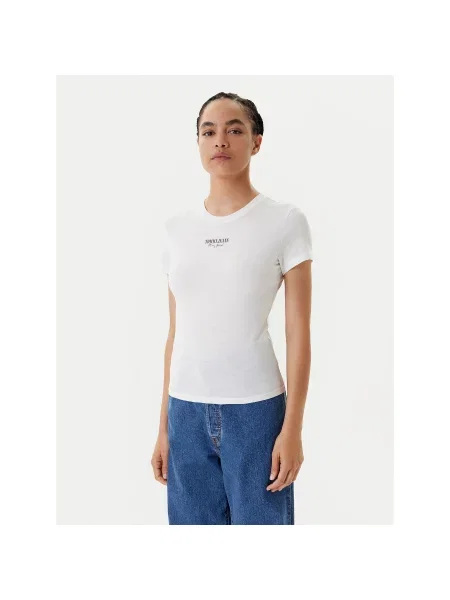 Majica Tommy Jeans bela