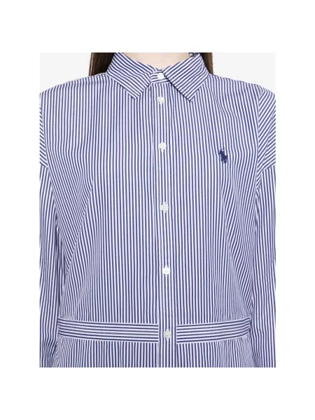 Sukienka koszulowa Polo Ralph Lauren niebieska