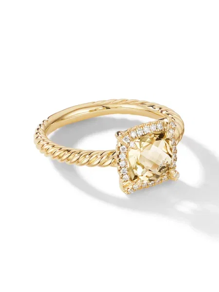 Inel David Yurman galben