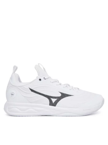 Mizuno Batai uždaroms aikštelėms Wave Luminous Elite balta