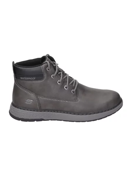 Čižmy Skechers sivá