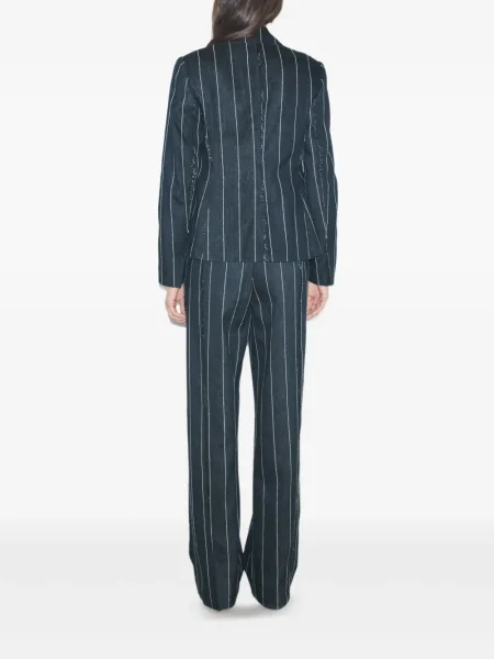 Sacou Tory Burch cu dungi albastru