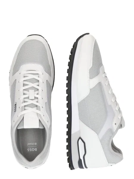 Sneakerși Boss Black alb