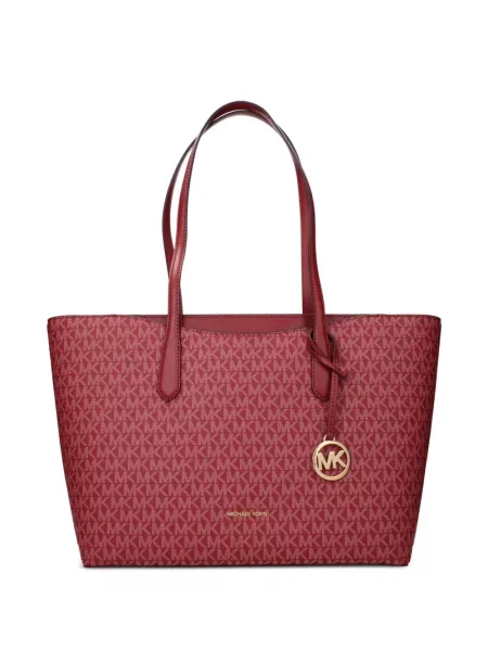 Shopper táska Michael Kors nyomtatás piros