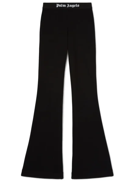 Palm Angels spodnie Classic Logo Tape gładkie czarny
