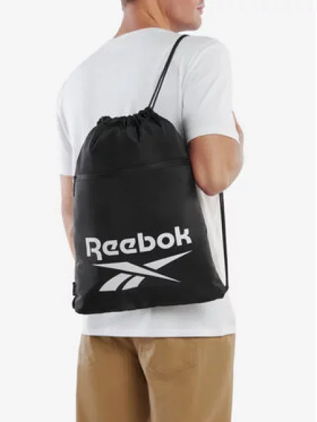 Vak na stahovací šňůrky Reebok černý