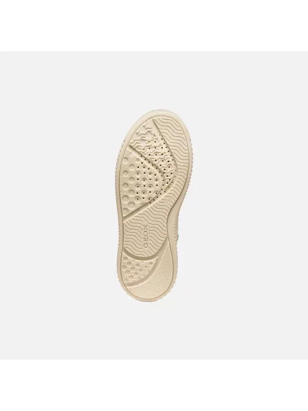 Sneakersy Geox skórzane beżowe