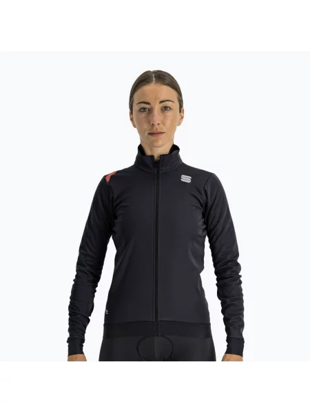 Дамско яке за колоездене Sportful Fiandre Medium black черно