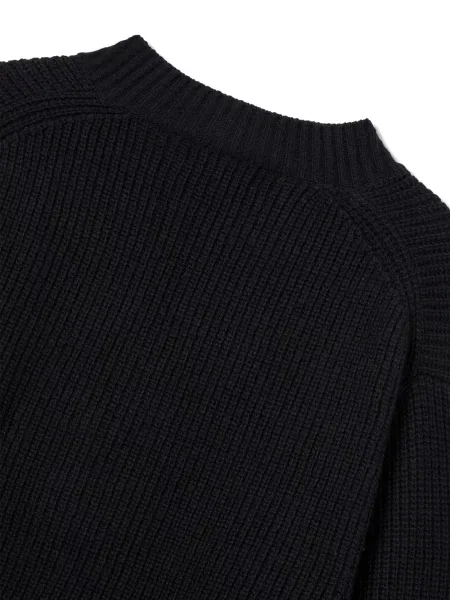 Pulover Studio Tomboy cu decolteu în V negru