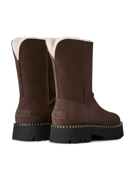 Замшевые короткие сапоги Ugg