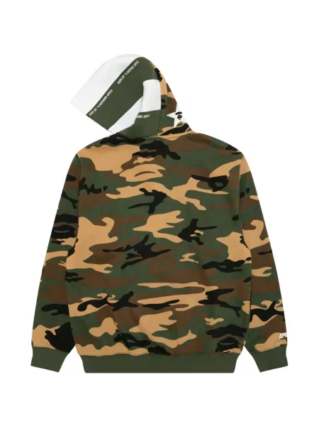 Hoodie Aape By *a Bathing Ape® με σχέδιο παραλλαγής πράσινο