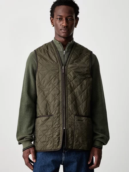 Vestă Barbour verde