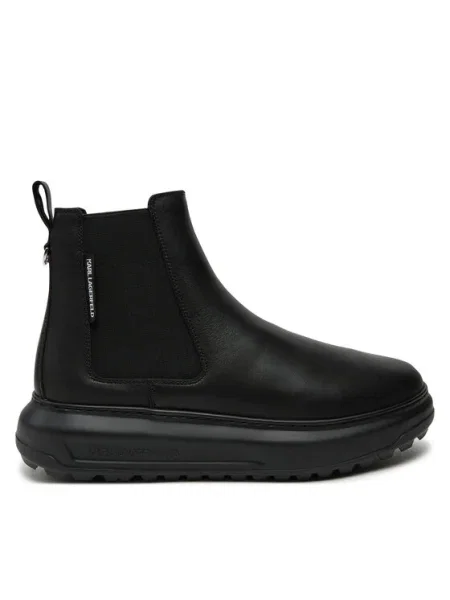 KARL LAGERFELD Ghete Jodhpur negru