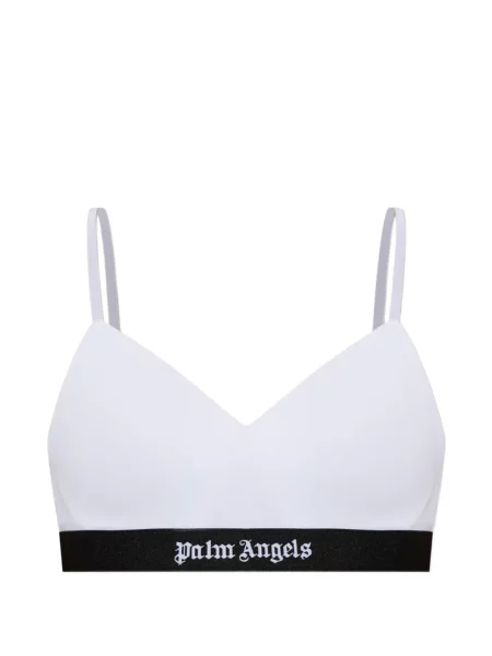 Melltartó Palm Angels autogrammal fehér