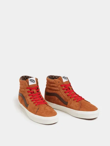 Замшевые кеды Vans коричневые