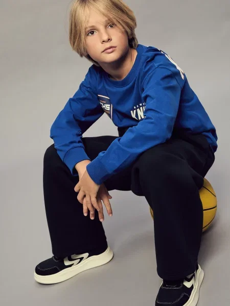 Reserved Pulóver New York Knicks NBA kék