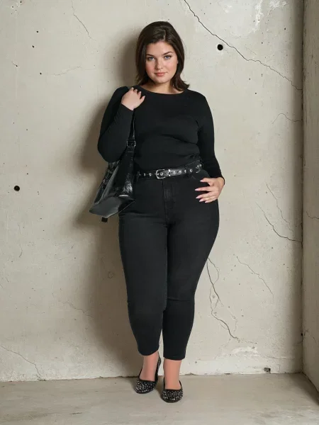 Джинсы-мом Sinsay черный