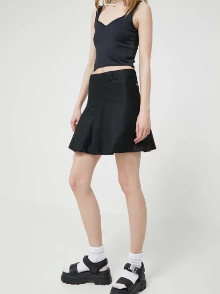 Sukně Dickies mini áčková černá
