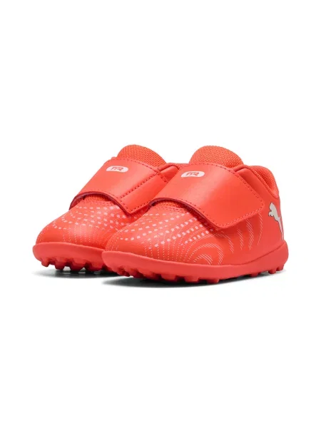 PUMA Buty piłkarskie dla małych dzieci FUTURE 9 PLAY TT Buty 19 czerwony