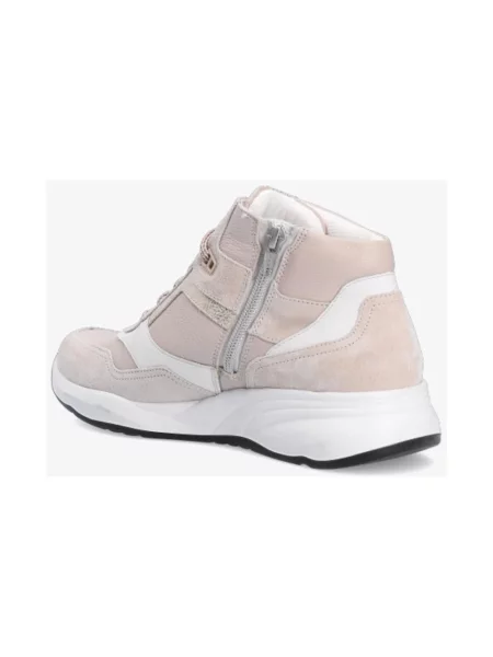 Sneakersy Durea skórzane różowe