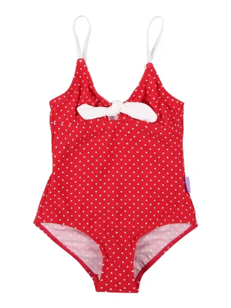 Petit amour Costum de baie întreg roșu alb