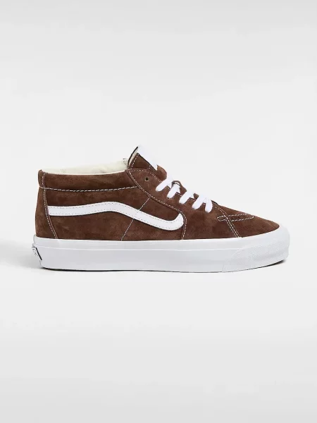 Велурени кецове Vans Premium Classics LX Reissue 83 кафяво