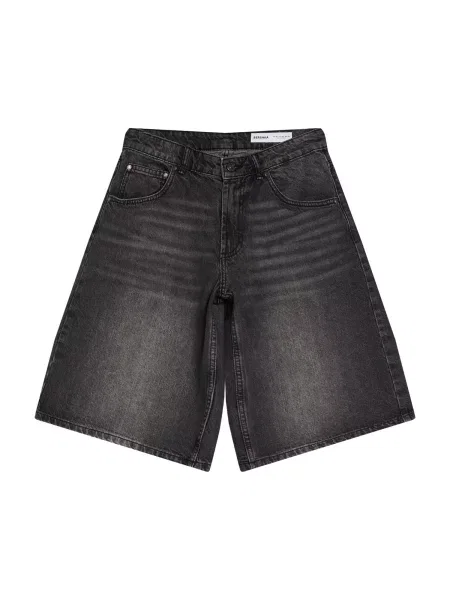 Bershka Jeans denim negru