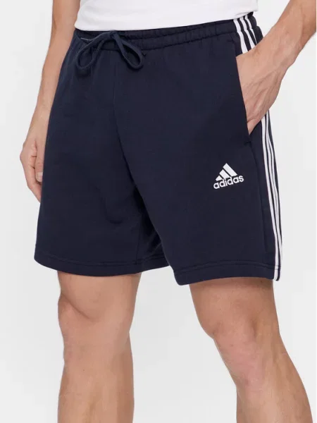 Adidas Športne kratke hlače Essentials French Terry Shorts modra